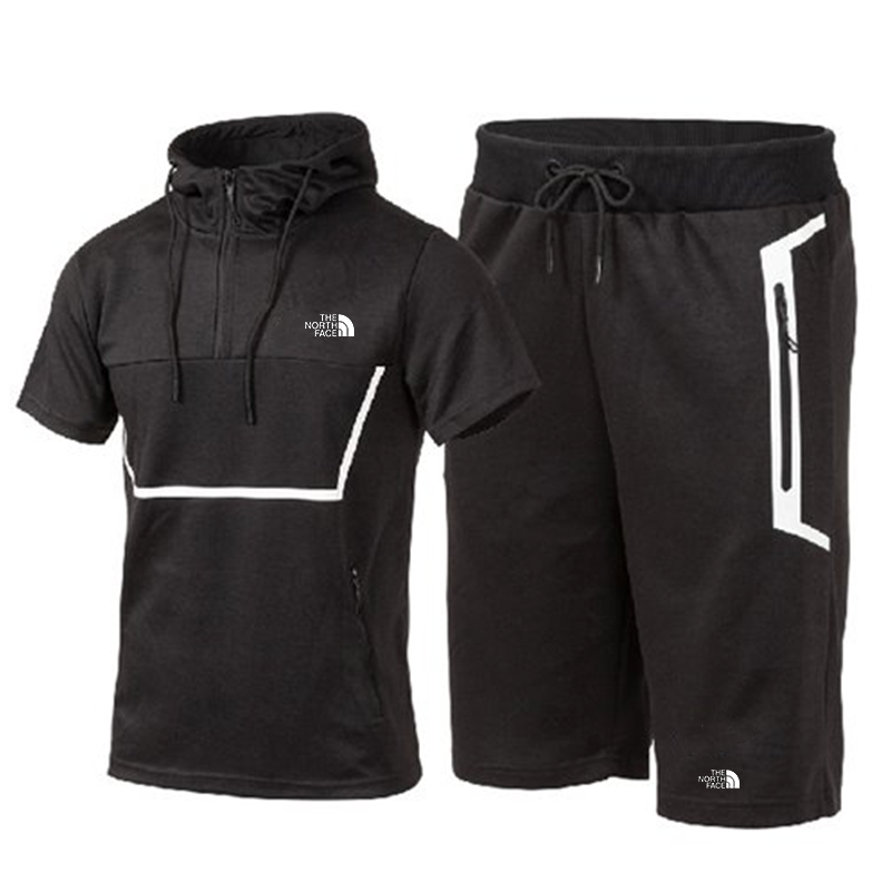 Men's Short-Sleeve Full Zip Hoodie