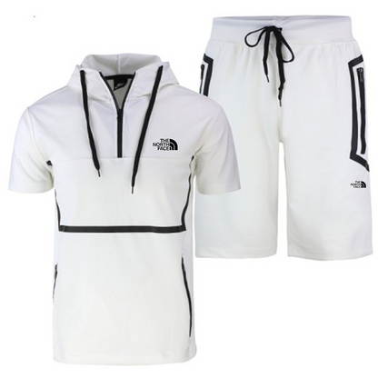 Men's Short-Sleeve Full Zip Hoodie