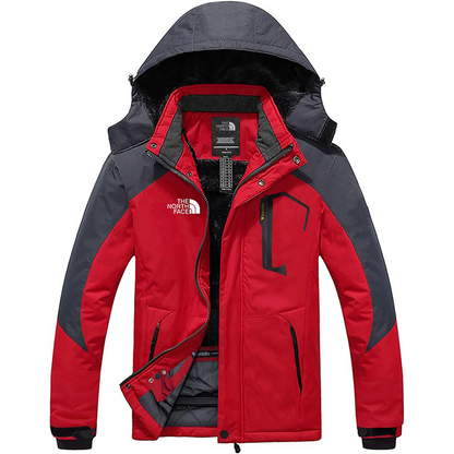 Mountain Waterproof Ski Jacket Windproof Raincoat Warm Hooded Jacket