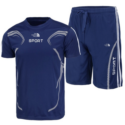 Men's Sport Basketball Shorts & T-Shirt Set