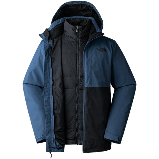 Goose down lined waterproof 3-in-1 jacket