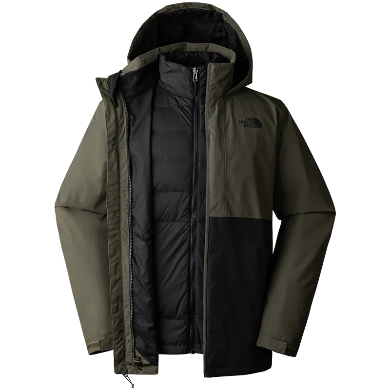 Goose down lined waterproof 3-in-1 jacket