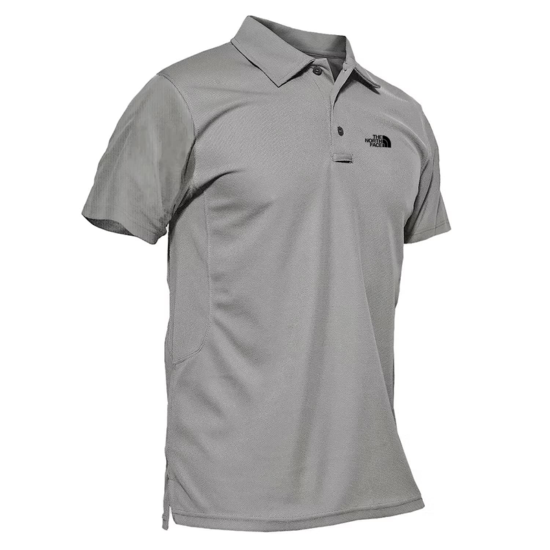 Men's Polo Shirt Quick Dry Performance Short Sleeve Tactical Shirt Pique Jersey Golf Shirt