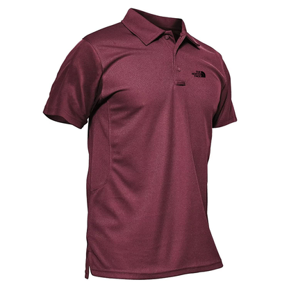 Men's Polo Shirt Quick Dry Performance Short Sleeve Tactical Shirt Pique Jersey Golf Shirt